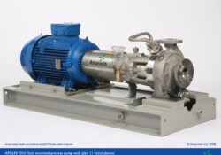 API 610 OH1 process pump with plan 11 recirculation - B Series